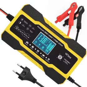    CARICABATTERIE AUTOMATICO CON FUNZIONE RIPARAZIONE 12V 24V 10A 5A