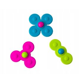  Fat Brain Toys FA210-1 Ventose rotanti 3 pezzi