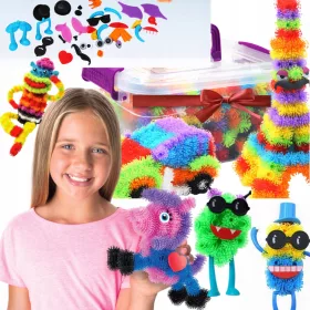    TAPPO IN VELCRO BLOCCHI SFERE COLORATE CREATIVE 800 EL XXL TOYS LIVING COLORS