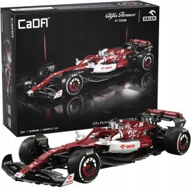    BLOCCHI DA COSTRUZIONE CADA ALFA ROMEO FORMULA 1 AUTO DA CORSA ROSSO 1868 EL.