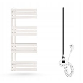    Radiatore da bagno elettrico a scala Sophia 1180x600 - 600W bianco