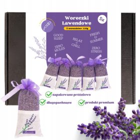    BORSA PROFUMO NATURALE ESSICCATO DA 100 g DI LAVANDA con OLIO PROFUMATO AL 100%.