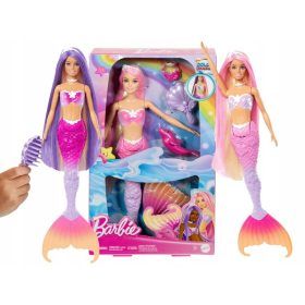    BAMBOLA BARBIE SIRENA MALIBU CON CAPELLI LUNGHI che cambia colore