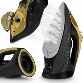    Zeegma ZE-IRONEE BLACK ferro 2600 W + contenitore ricarica acqua ZE-IRONEE BLACK