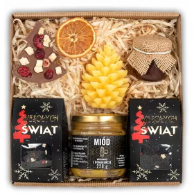  Candela da tè regalo per il giorno di San Nicola Miele