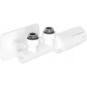    MEXEN G05 SET TERMOSTATICO AD ANGOLO CON COPERCHIO S DUPLEX DN50 BIANCO