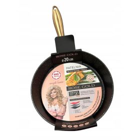    MG home ROSE GOLD padella tradizionale 20 cm antiaderente (antiaderente)