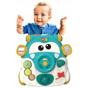    GIOCATORE A SPINTA Interattivo per Bambini con Pannelli Gioco verde +12 m