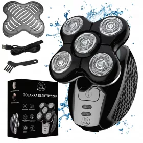    Rasoio Heely Rasoio da uomo per radere la testa, il viso e la barba