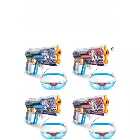 ZURU X-SHOT LASER 360° BLASTER SET DI 4 PISTOLE 36656