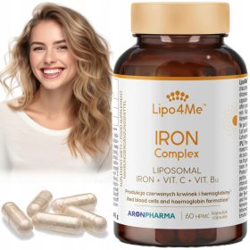   Complex di Ferro Lipo4Me™ con Vitamina C e B12 Liposomale - Suplemento Innovativo per la Tua Salute