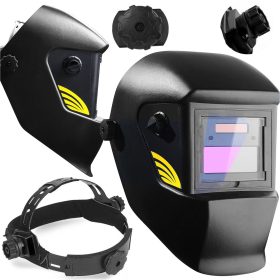   MASCHERA PER SALDATURA AUTOscurante PER CASCO DA SALDATORE FILTRO DEKO