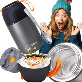    THERMOS CENA PER ZUPPA PER BAMBINI 700ml ALOGIA TERMALE IN ACCIAIO