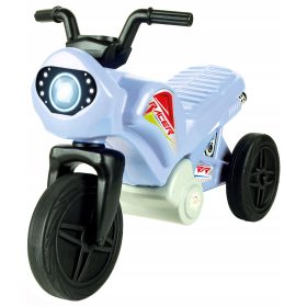   MOTO PER BAMBINI, TRE RUOTE, BLU RUN-RUNNING RIDE ON + ADESIVI
