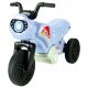 MOTO PER BAMBINI, TRE RUOTE, BLU RUN-RUNNING RIDE ON + ADESIVI