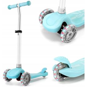    Monopattino a tre ruote senza ruote LED RUOTE fino a 50kg XMUSO