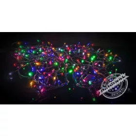    LUCI PER ALBERO DI NATALE 100 LED MULTICOLORE 6 COLORI CON PROGRAMMATORE