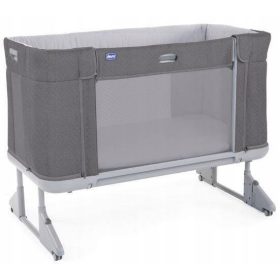    Lettino da viaggio Chicco 121 x 62 cm, tonalità del grigio e argento