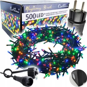    Cortina Luci albero di Natale da esterno 26,45 mt 301 - 500 luci