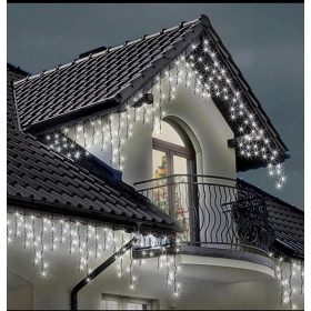  NATALE Tenda luminosa ghiacciolo 201 - 300 luci