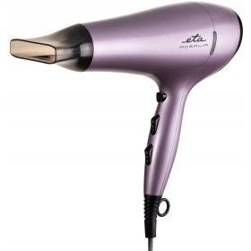    Asciugacapelli ETA Rosalia con aria fredda e ionizzazione, potente 2200W