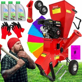    CIPPATORE, TRITURATORE A COMBUSTIONE A BENZINA PER RAMI TURBO XXXXL