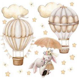  Adesivi murali per bambini pastelli 60x120