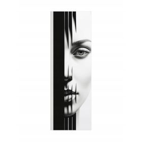  RADIATORE VERTICALE DECORATIVO CON QUADRO 1570/540 ART23