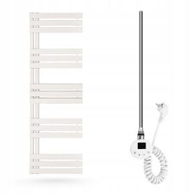    Radiatore da bagno elettrico a scala Sophia 1510x600 - 900W bianco