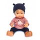  Set vestiti per bambole, camicetta + leggings + cappello Miniland, 32-38 cm, colori