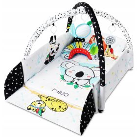    TAPPETINO EDUCATIVO AVVENTURA MILJO ZOO 3in1 - TAPPETO, PENNA E TAPPETO