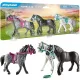  Playmobil Tre cavalli: fregio, knabstrup e cavallo andaluso 70999