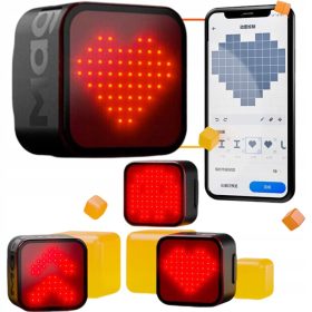    MAGENE L308 Reggisella bicicletta illuminazione batteria 30 lm