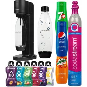    SATURATORE ACQUA GASATA SODASTREAM KIT SODA STREAM PER ACQUA GASATA