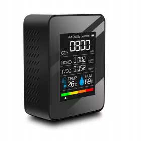 RILEVATORE QUALITÀ DELL'ARIA CO2 PPM UMIDITÀ