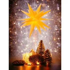  STELLA DI NATALE LED 3D 57 cm DA ESTERNO