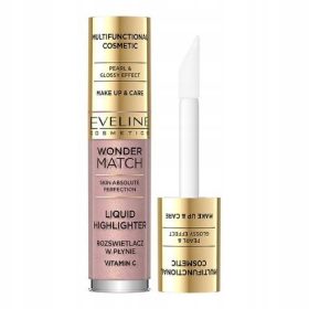    Eveline Cosmetics Wonder Match illuminante liquido singolo oro 150 g