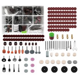    ACCESSORI PER MINI SMERIGLIATRICI FRESATRICI PUNTE FRESE PUNTE DISCHI 210 ELEMENTI