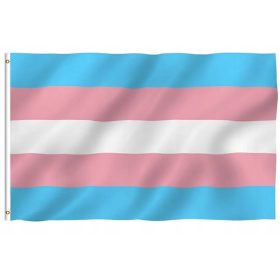  Bandiera da giardino Trans Pride Bi