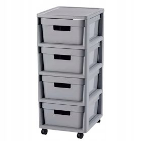    Mensola da bagno Curver, sfumature di grigio, 36 x 30 x 69 cm