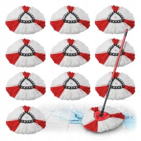   Inserto per mocio rotante Care Life SOSTITUZIONI 10 x RICAMBIO PER MOP ROTANTE VILEDA