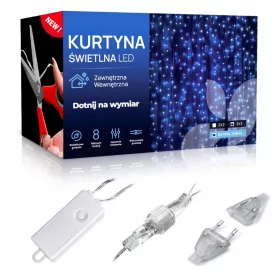  Tenda luminosa a LED 3x3m 300 LED nano - Lunarise