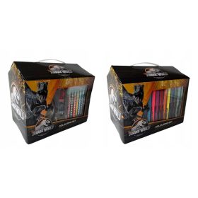    Set artistico creativo Jurassic Park pastelli pennarelli REGALO