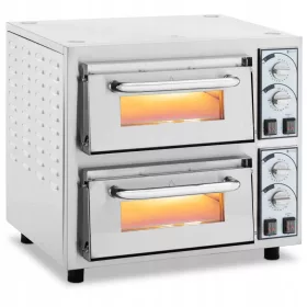   Piec do pizzy Royal Catering RCPO-4400-2PS 4400 L 53,5 cm x 53 cm