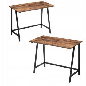    Scrivania rettangolare Songmics Vasagle 100 x 50 x 75 cm nera