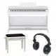  CASIO AP-270 WE PIANOFORTE DIGITALE + PANCA IN LEGNO + CUFFIE - SET