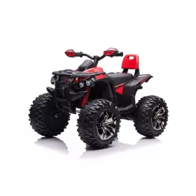  Quad per bambini 4x4 a batteria. Ruote in morbida pelle EVA