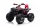  Quad per bambini 4x4 a batteria. Ruote in morbida pelle EVA