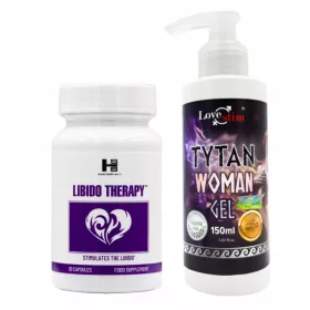   Libido Therapy + Gel Tytan Women: Rivitalizza la Tua Intimità con Discrezione