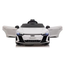  Audi E-Tron White + auto a batteria per bambini